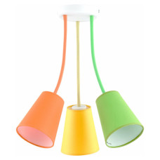 Люстра TK Lighting 2106 Wire Colour E27 3x15W IP20 разноцветная