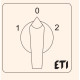 Кулачковый переключатель ETI 004773120 CS 16 53 U (3p «1-0-2» 16A)