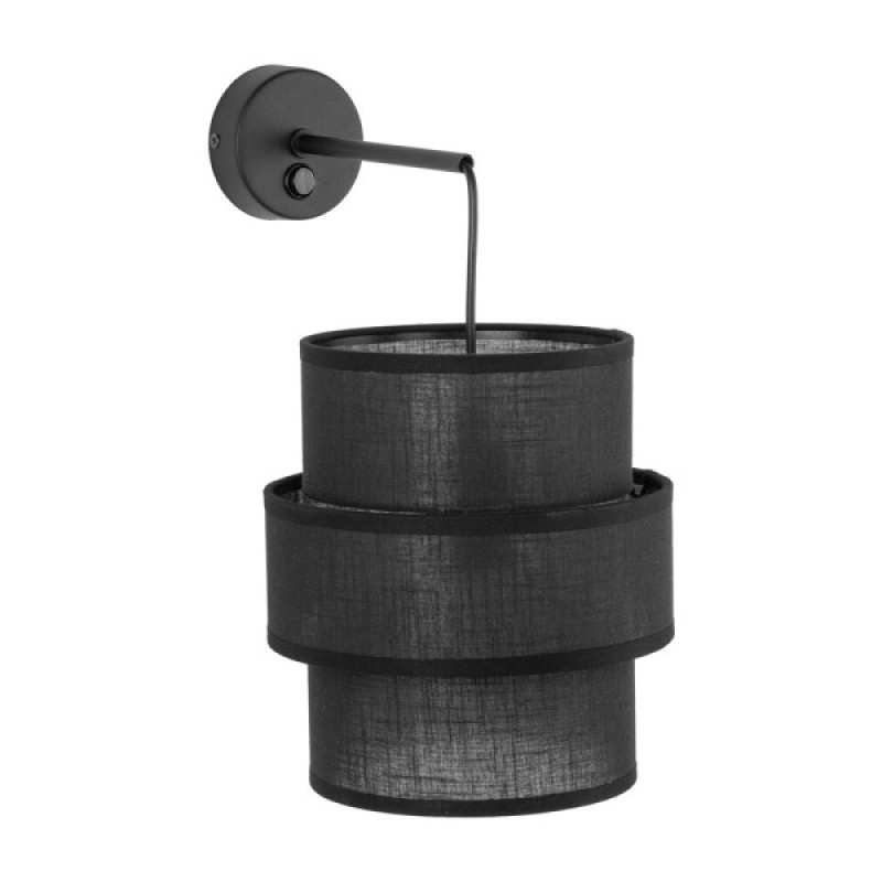Бра, настінний світильник TK Lighting 5955 Calisto E27 1x15W IP20 чорний