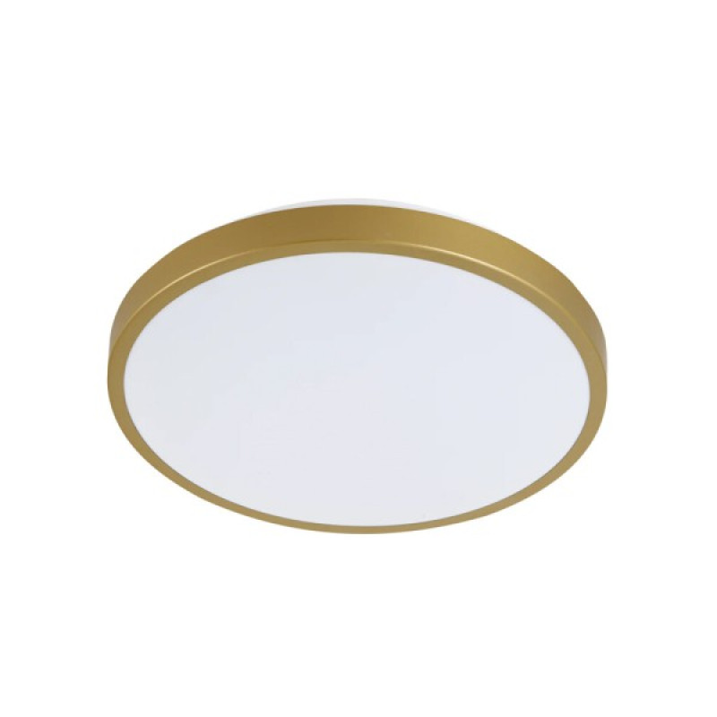 Светильник потолочный Goldlux 3318008 Kern LED 1x24W 4000K 2500Lm IP20 золотой