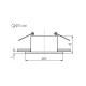 Точковий світильник Kanlux 36219 Glozo DSO B/W GU10/GU5.3 1x10W IP20 Wh