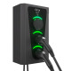 Комерційна зарядна станція для електромобілів Octa Energy SW336-С22-C2-C2 Smart Wall на 36кВт із 3 портами (Type 2 Type 2 Type 2)