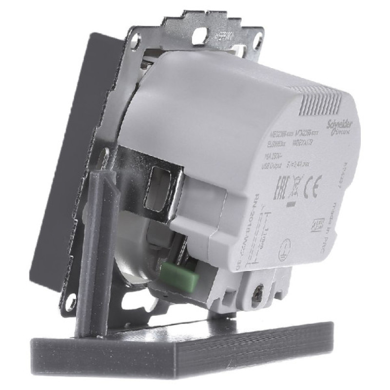 USB розетка Schuko Schneider Electric Merten System M MTN2366-0414 2 USB (антрацит)