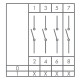 Кулачковый переключатель EMAS PSA032AK431S ON-OFF (0-1) 32А