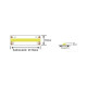 LED стрічка COLORS COB-24V-IP20 15W 2700/6000K 5м (DF14-24V-10mm-SWW)