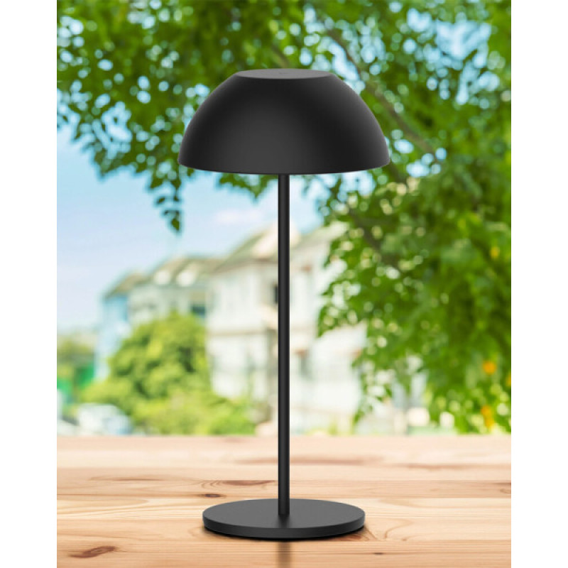 Світильник вуличний портативний Goldlux 329950 Tanzania LED 1x1,8W 2700K 160Lm IP44 чорний