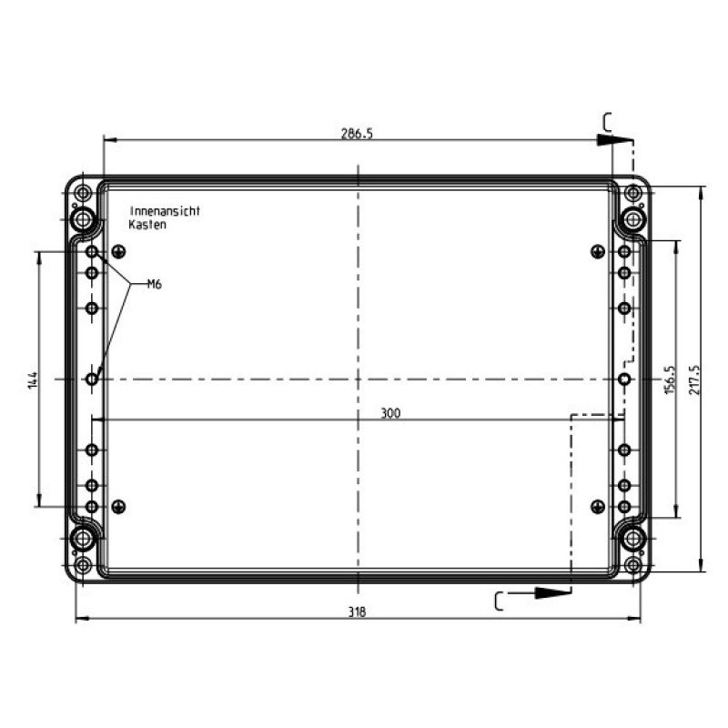 Порожня металева розподільна коробка Spelsberg AL 520046 (sp15001601) (sp15001601) IP66