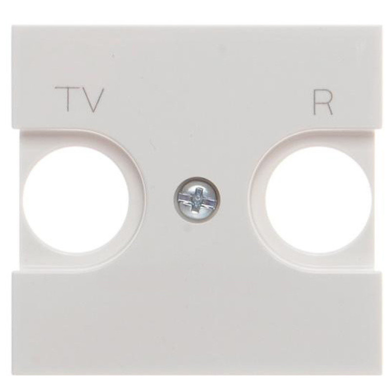 TV+R накладка ABB Zenit N2250.8 BL 2М (белая)