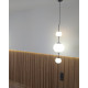 Подвесной светильник, люстра Pikart 24905-2 Bubbles 1 LED 1x10W 3000K IP20 черный
