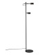 Торшер Nordlux 2010844003 Clyde LED 2x8W 2700K 350Lm IP20 черный