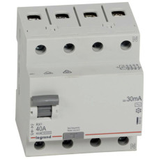 УЗО Legrand (402063) RX3 3P+N 40А 30mA AC