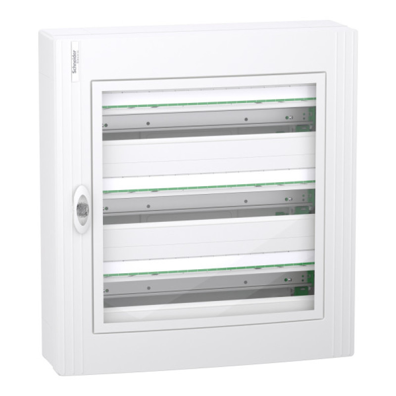 Навісний щит Schneider Electric PrismaSeT XS LVSXR324 3 ряди 72М прозорі двері