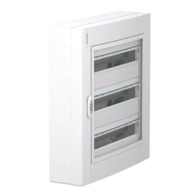 Навісний щит Schneider Electric PrismaSeT XS LVSXR324 3 ряди 72М прозорі двері