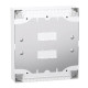 Навісний щит Schneider Electric PrismaSeT XS LVSXR324 3 ряди 72М прозорі двері