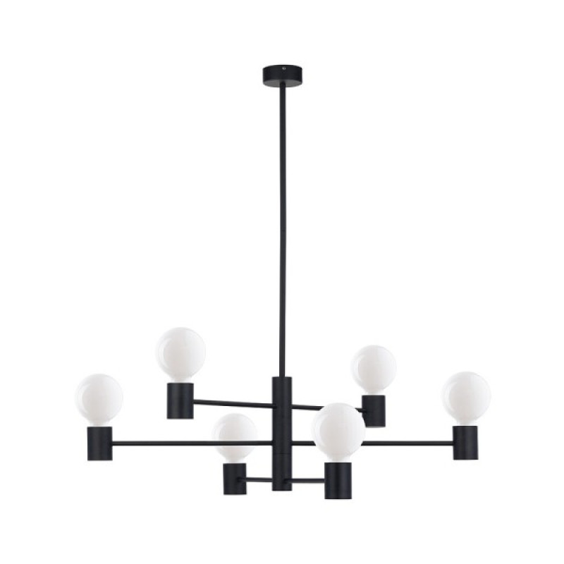 Люстра Nowodvorski 7932 Radius E27 6x25W IP20 черная
