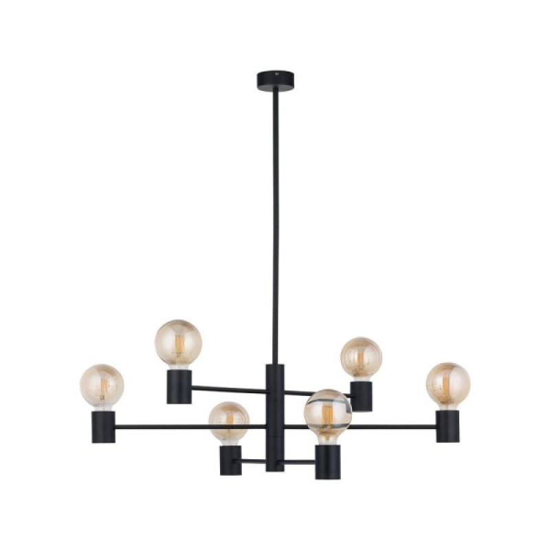 Люстра Nowodvorski 7932 Radius E27 6x25W IP20 черная