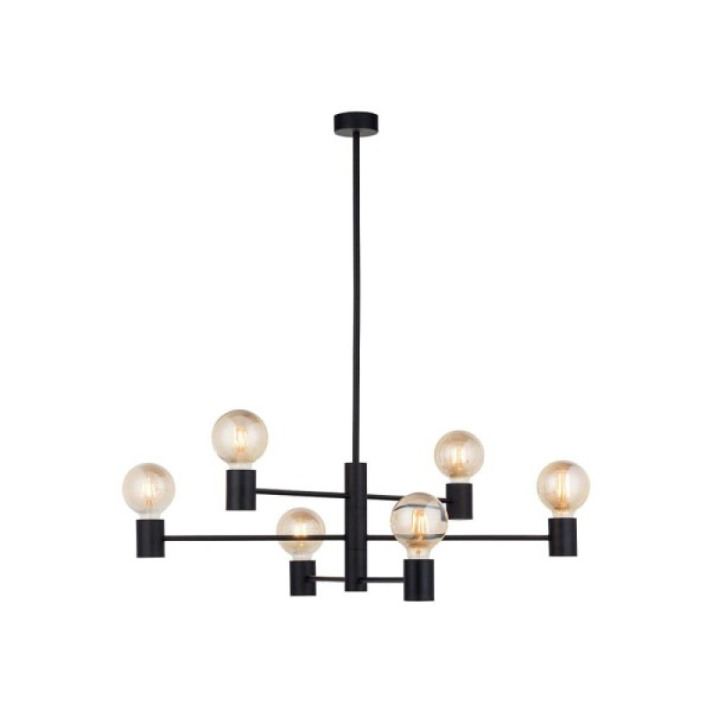 Люстра Nowodvorski 7932 Radius E27 6x25W IP20 черная