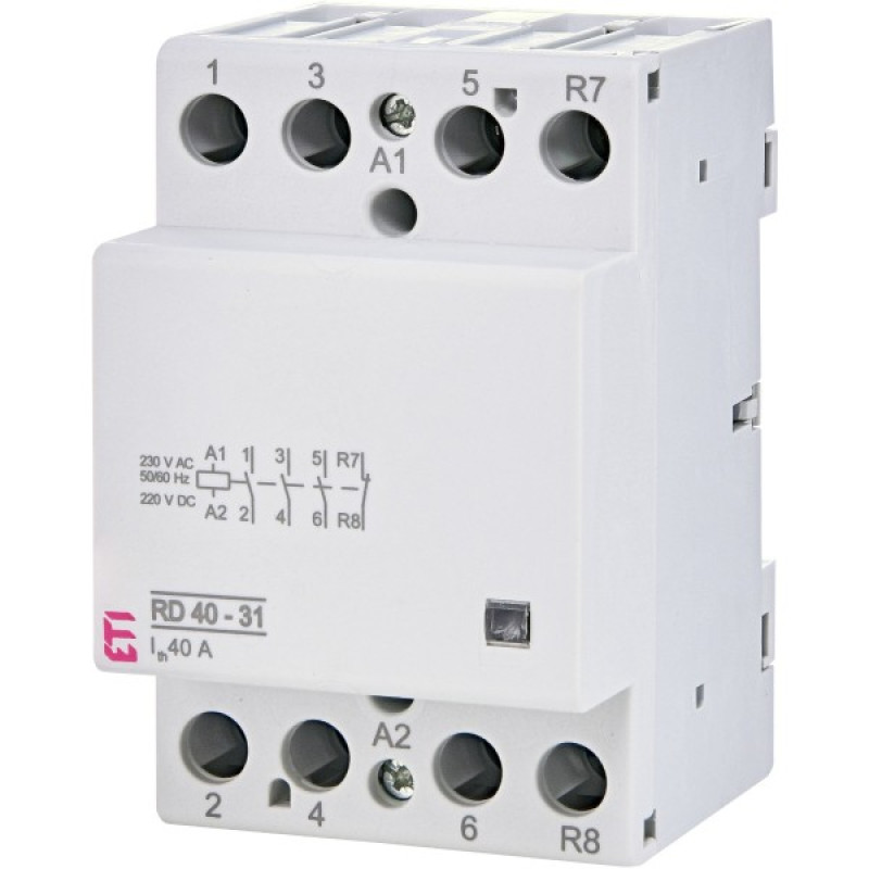 Контактор ETI 002464020 RD 40-31 (230V AC/DC) (AC1)