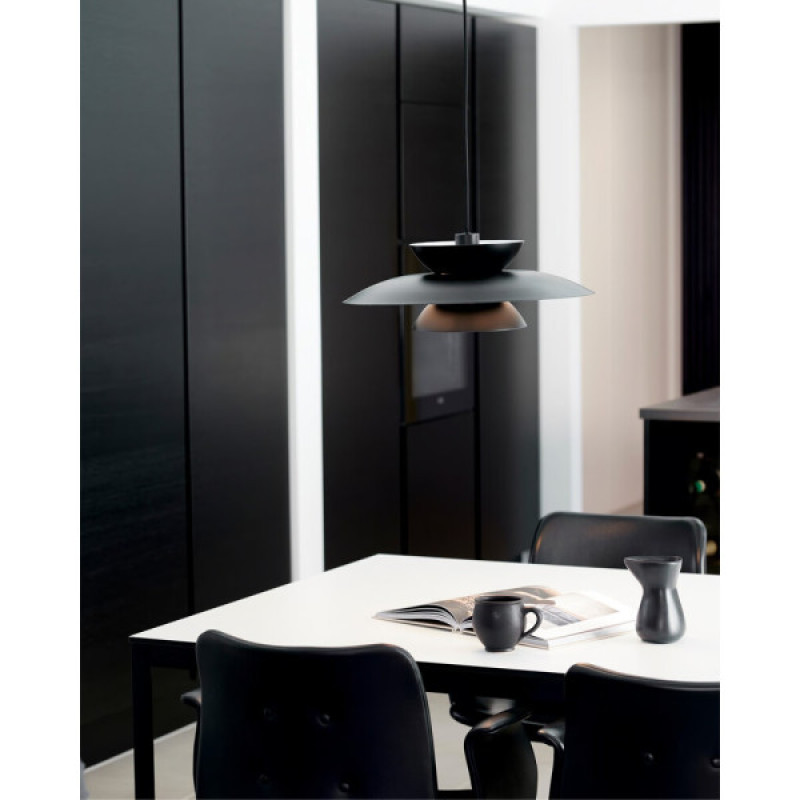 Подвесной светильник, люстра Nordlux 2213603003 Carmen E27 1x40W IP20 черный