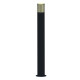 Уличный светильник Goldlux 329363 Kuusamo E27 1x20W IP54 графитовый