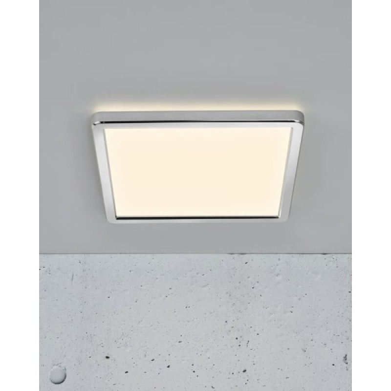 Світильник стельовий Nordlux 2015066133 Oja LED 1x14.5W 3000K-4000K 1600Lm IP54 хром