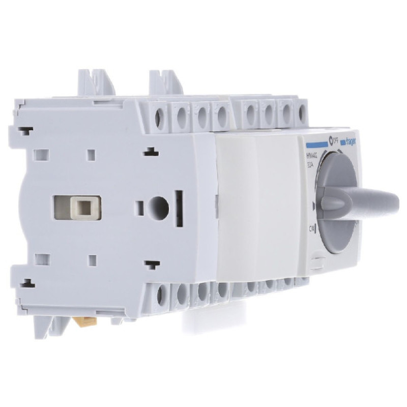 Перемикач Hager HIM402 I-0-II 20А 400/690В 4P 7м