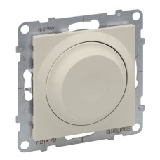 Поворотный светорегулятор 300Вт/250В Legrand SUNO (слоновая кость) 721279