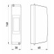 Корпус пластиковый E.Next e.plbox.stand.01 1-модульный без дверцы (CSU1011)