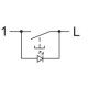 Одноклавишный выключатель Schneider Electric NU310618N с подсветкой (схема 1) 10А 1М (белый)