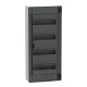 Навісний щит Schneider Electric PrismaSeT XS LVSXR413 4 ряди 52М димчасті двері