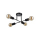Люстра Italux PND-4052-4-BL Formio E27 4x40W IP20 черная