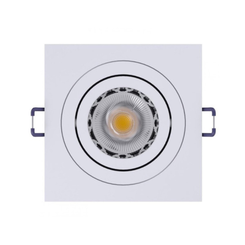 Точковий світильник Kloodi KD-BASE SQ92 GU10 1x10W IP20 Wh
