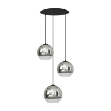 Подвесной светильник, люстра Nowodvorski 7607 Globe Plus E27 3x25W IP20 хром