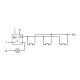 Бистабильное реле F&F BIS-411-24V 9-30В AC/DC 16А