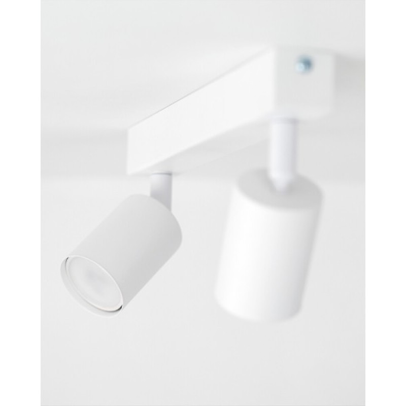 Светильник поворотный, спот TK Lighting 10787 Nex GU10 2x10W IP20 белый