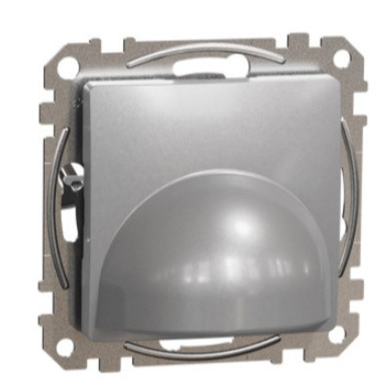 Накладка для вывода кабеля Schneider Electric Sedna Design & Elements алюминий SDD113903