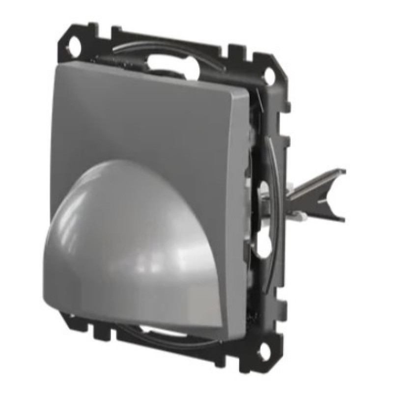 Накладка для вывода кабеля Schneider Electric Sedna Design & Elements алюминий SDD113903