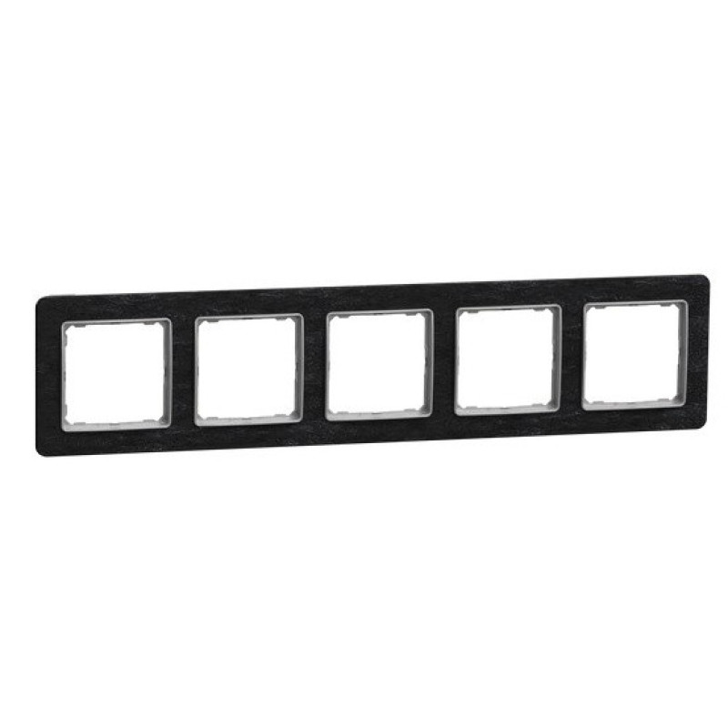 Рамка п'ятимісна Schneider Electric Sedna Elements камінь SDD391805