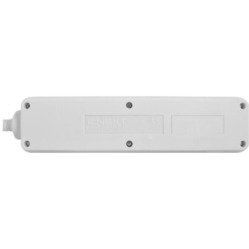 Удлинитель E.Next e.es.3.1.5.zb2.usb 3 гнезда 1.5м с USB-зарядкой (s042128)