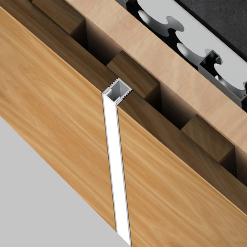 LED-профиль slim врезной анодированный COLORS 2.5 метра (LS0709_2,5)