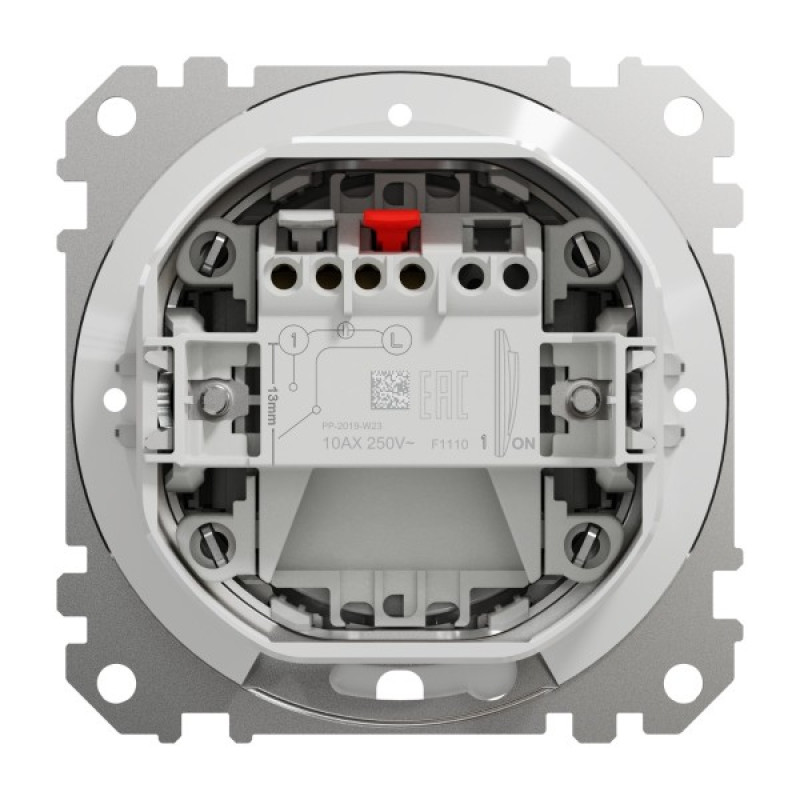 Одноклавишный выключатель Schneider Electric Sedna Design SDD211101 IP44 белый
