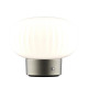 Настільна лампа з акумулятором Goldlux 329844 Latte Led 1x1.8W 2700K 150Lm IP20 Срібна