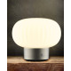 Настільна лампа з акумулятором Goldlux 329844 Latte Led 1x1.8W 2700K 150Lm IP20 Срібна