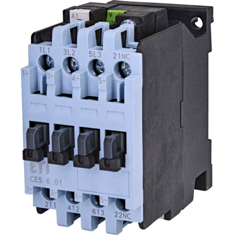Контактор ETI 004646506 CES 6.01 (2.2 kW) 230V AC