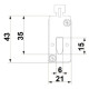 Плавка вставка Schrack ISP00025 NH 25A размер 000+00