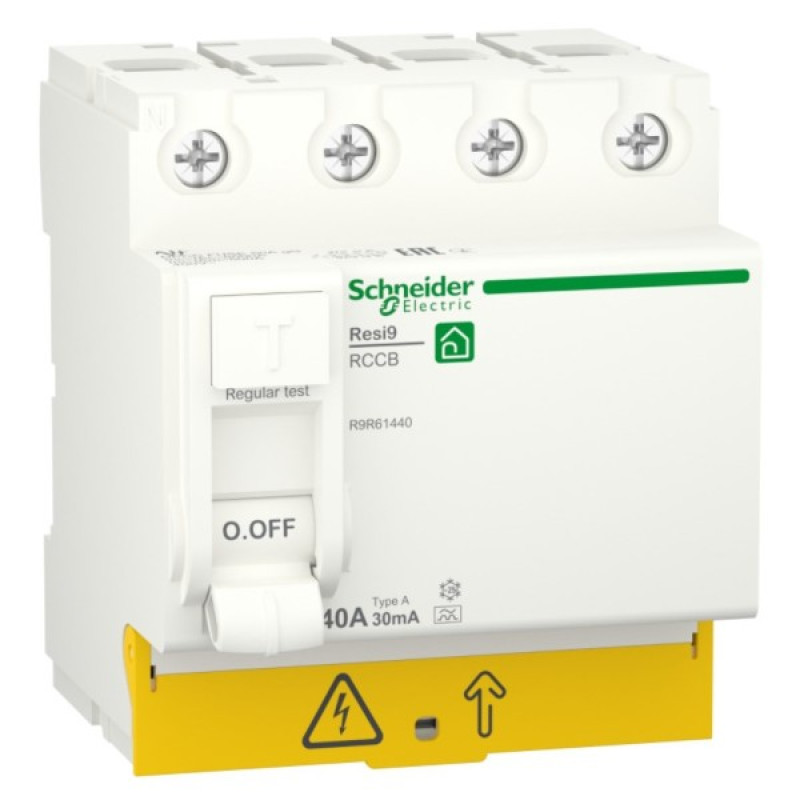 Диференціальне реле Schneider Electric R9R61440 RESI9 3P+N 40A 30мА