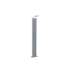 Уличный светильник Ideal Lux 322353 Style LED 1x8.5W 4000K 1050Lm IP54 серый