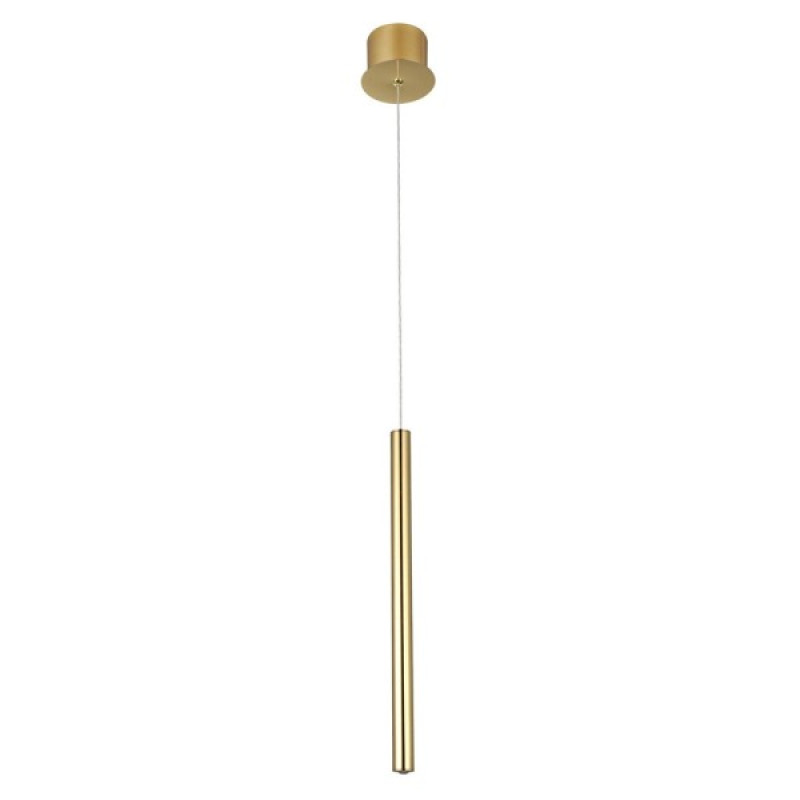 Подвесной светильник, люстра Azzardo AZ5742 Ilios LED 1x4W 3000K 320Lm IP20 золотой