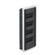 Встраиваемый щит Schneider Electric PrismaSeT XS LVSXP418 4 ряда 72М дымчатые двери