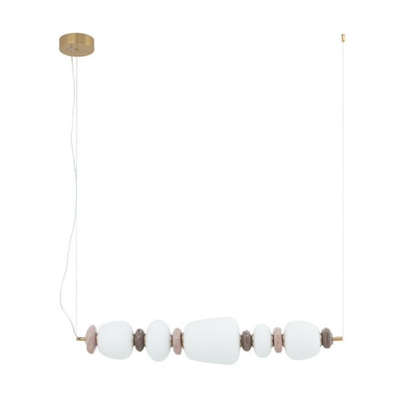 Подвесной светильник, люстра Nowodvorski 11699 Ceramic Horizontal LED 1x26W 3000K 2000Lm IP20 белый